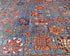 8x8 Blue Aryana Afghan Hand Knotted Square Veg Dye Wool Area Rug
